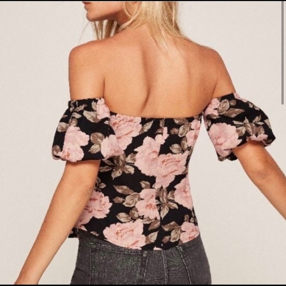 Reformation off shoulder top NEW - Picture 2 of 6